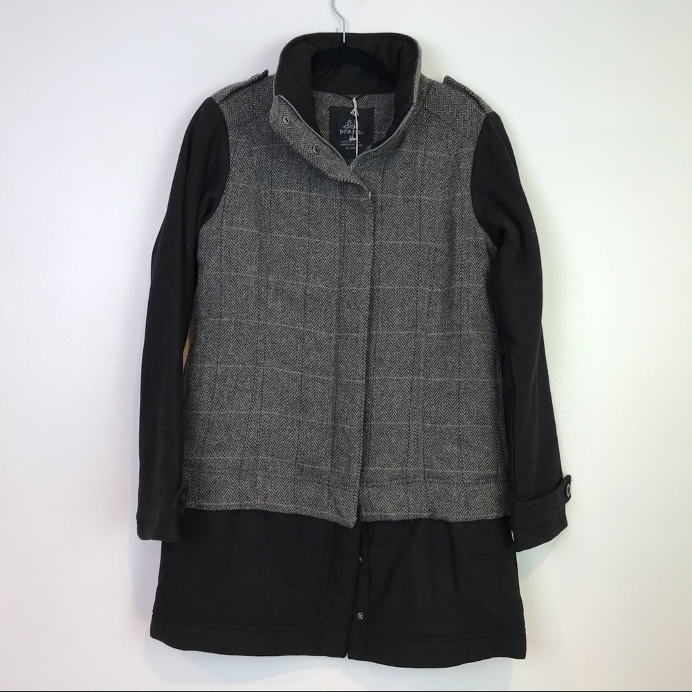 prAna NEW Caprise Jacket Womens XS Gravel gray